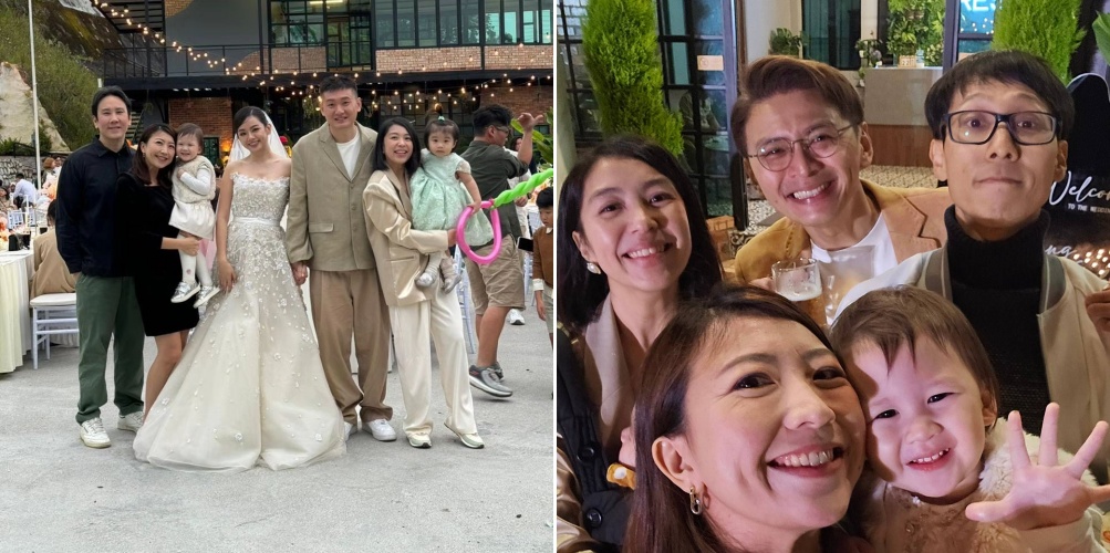 Yoke曾洁钰婚礼上宣布当妈