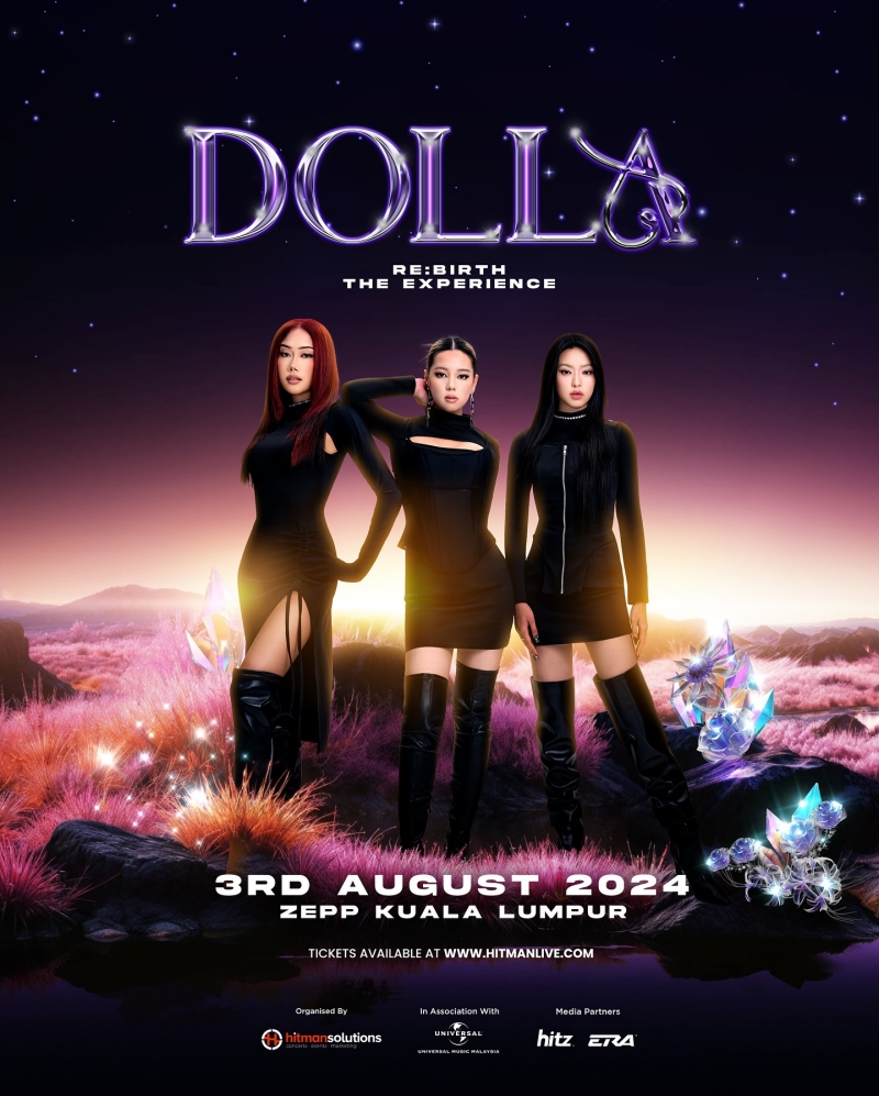 大马女团DOLLA官宣803开唱！