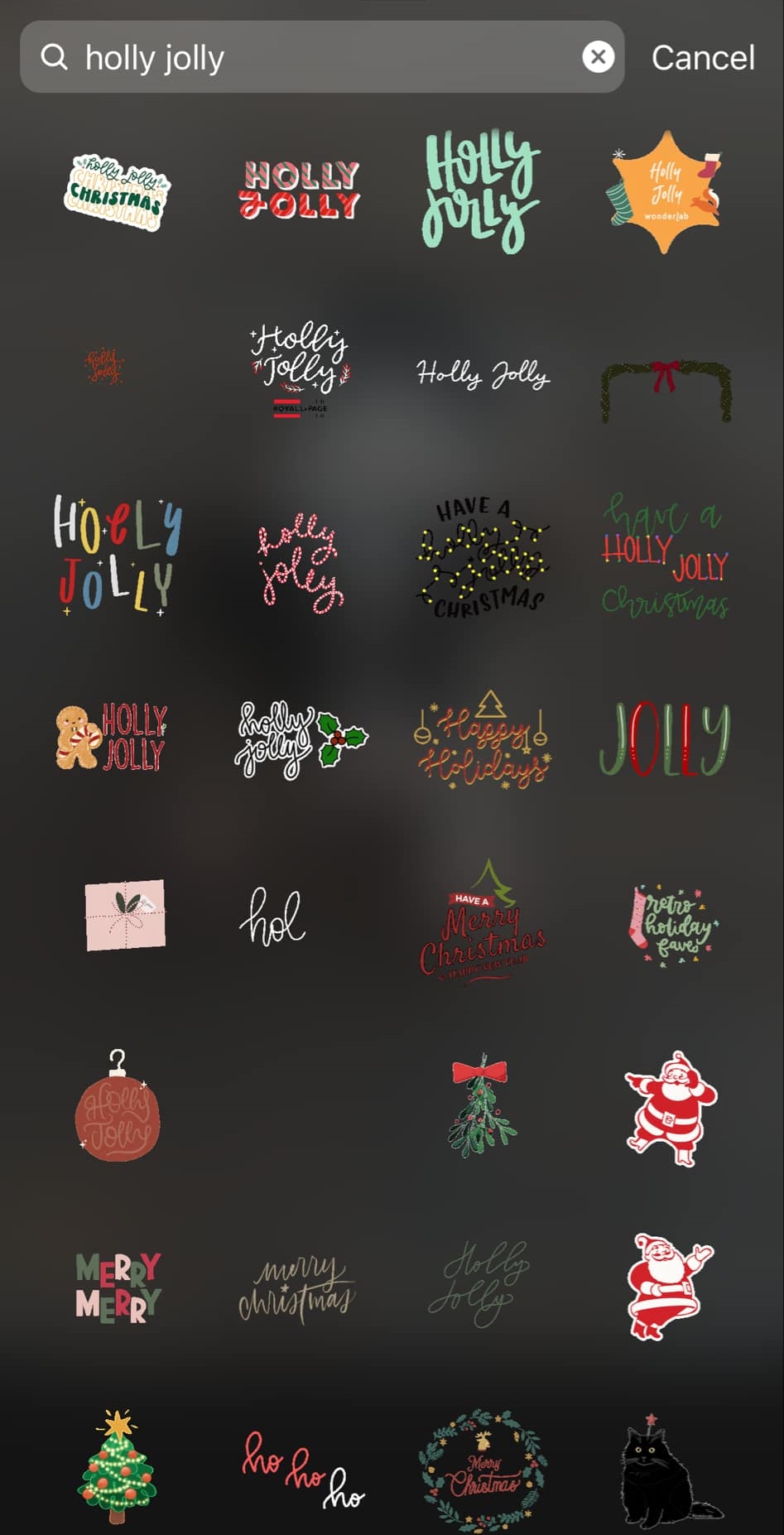 Christmas IG GIF