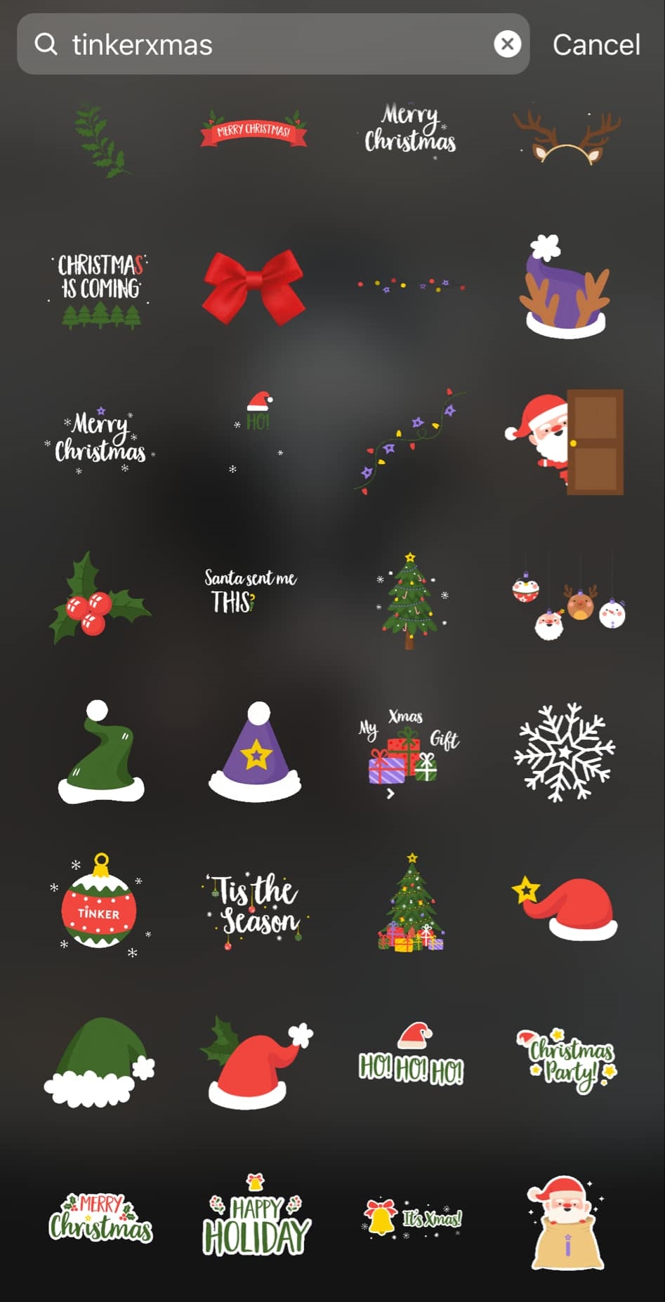Christmas IG GIF