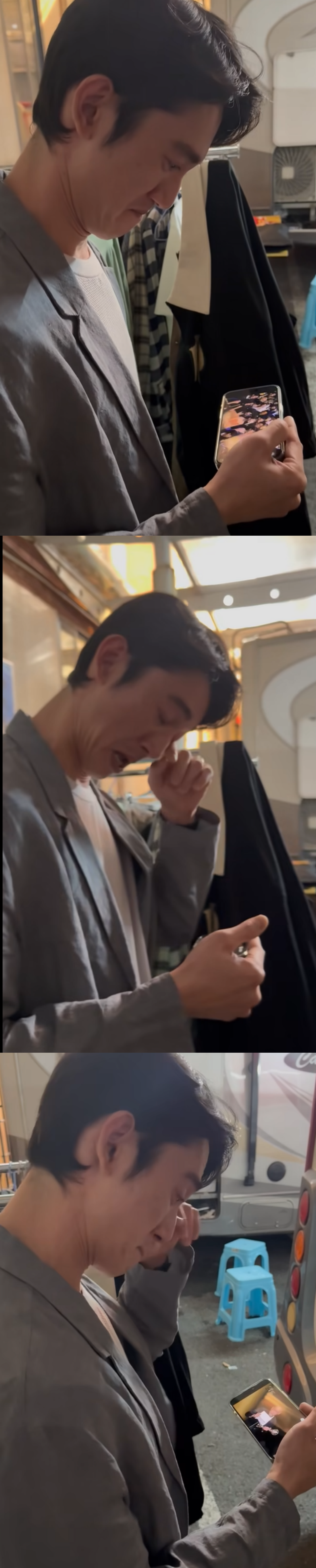 吴慷仁哭了