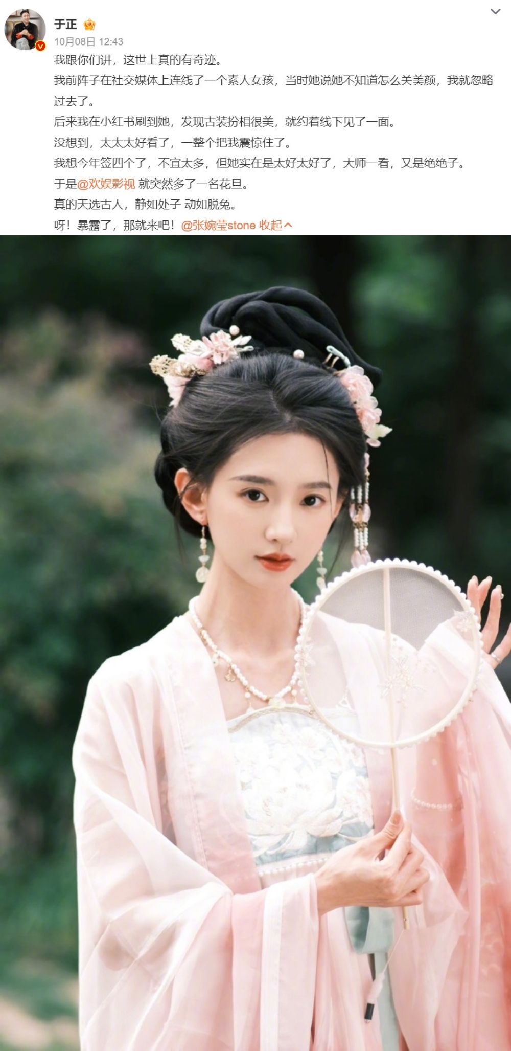 张婉莹 张石头