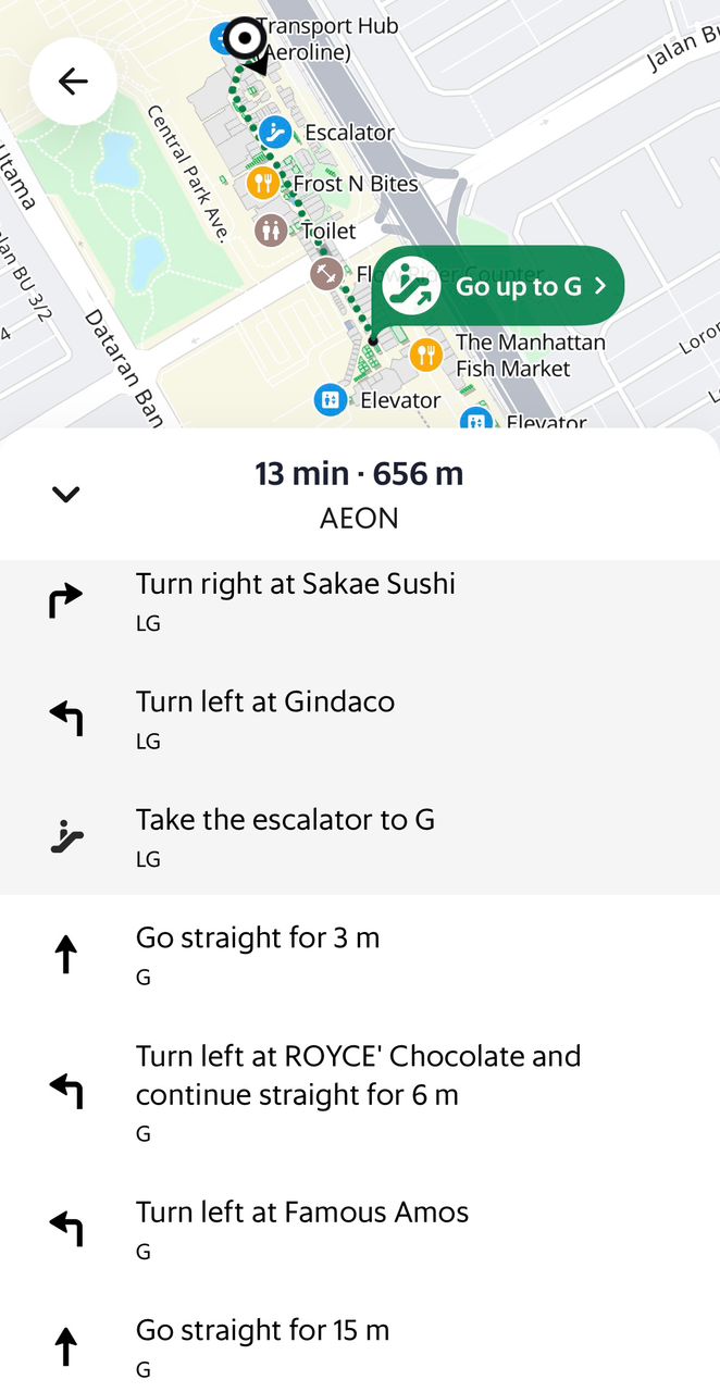 Grab Indoor Map