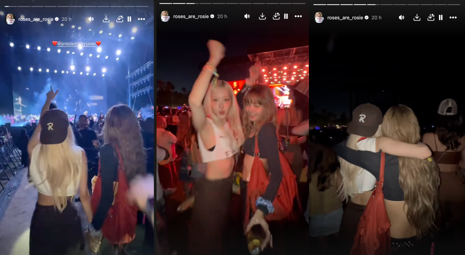 BLACKPINK 3美Coachella音乐节惊喜合体！