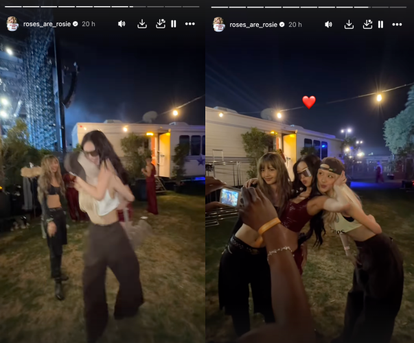 BLACKPINK 3美Coachella音乐节惊喜合体！