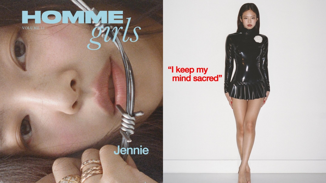 Jennie拍美国杂志大片 尺度令人咋舌