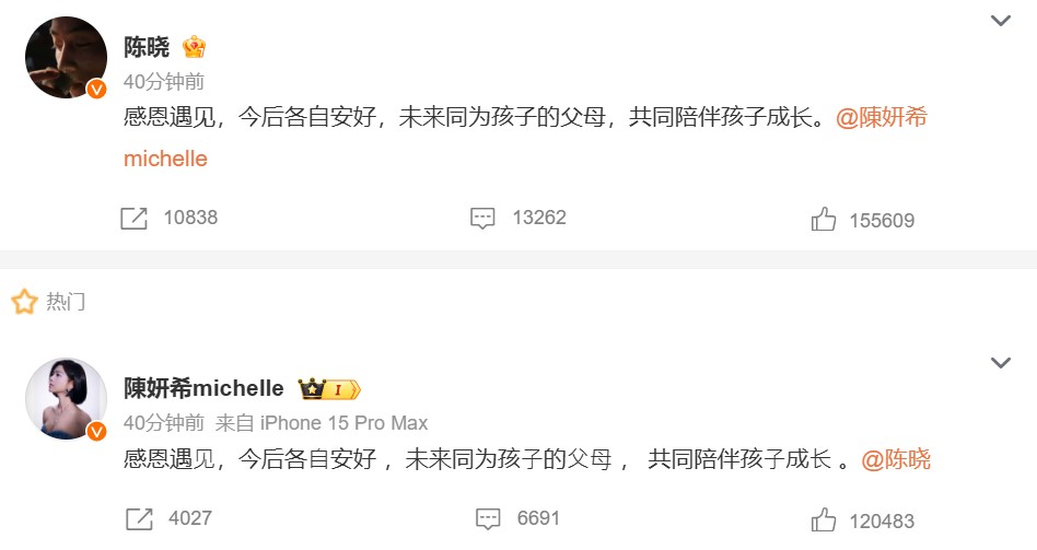 陈妍希 陈晓