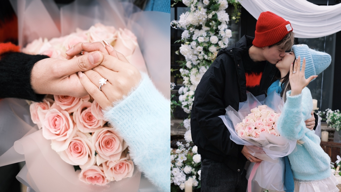 Ryan、Mizzie 甜晒求婚照