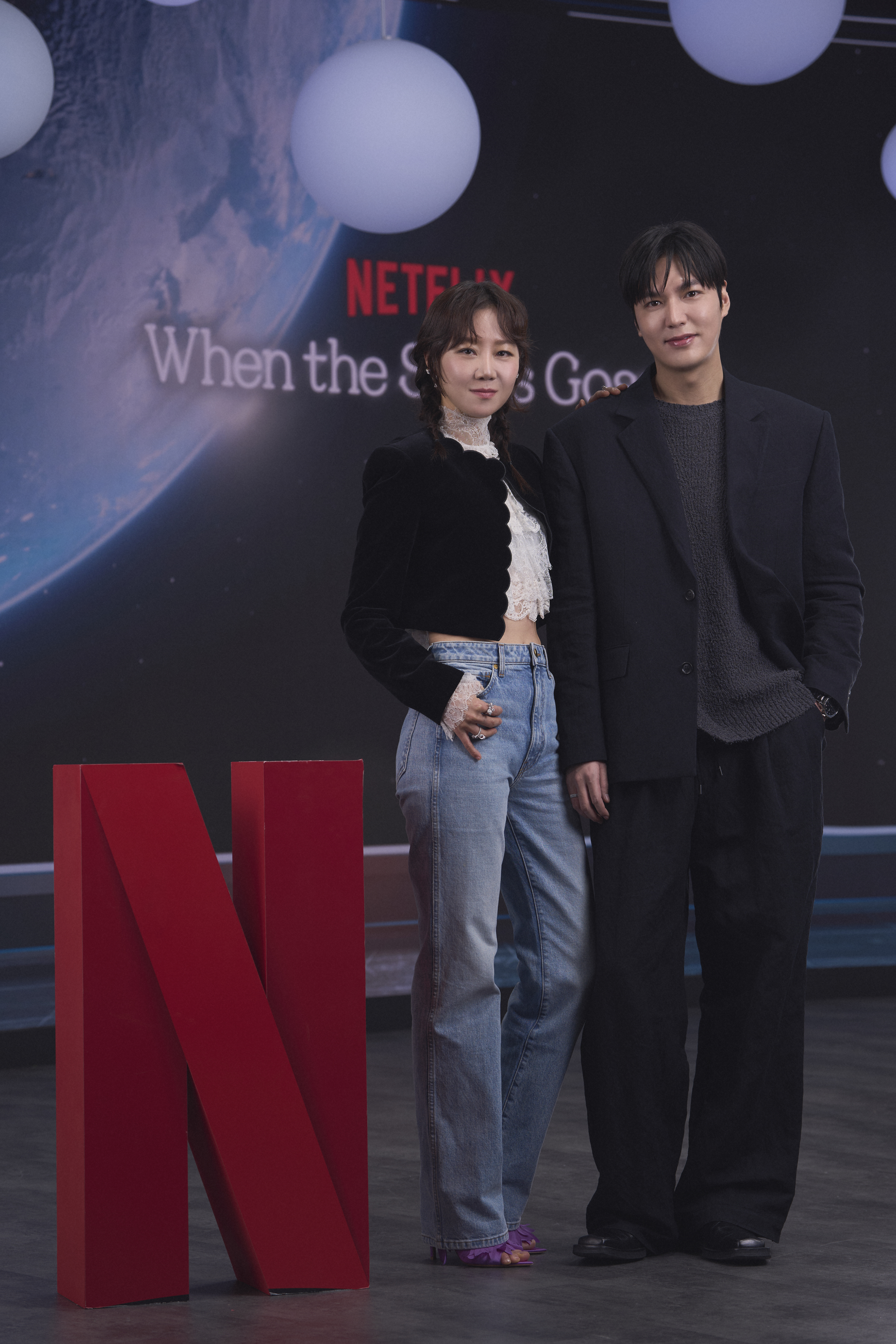李敏镐、孔晓振《问问星星吧》记者会现场斗嘴