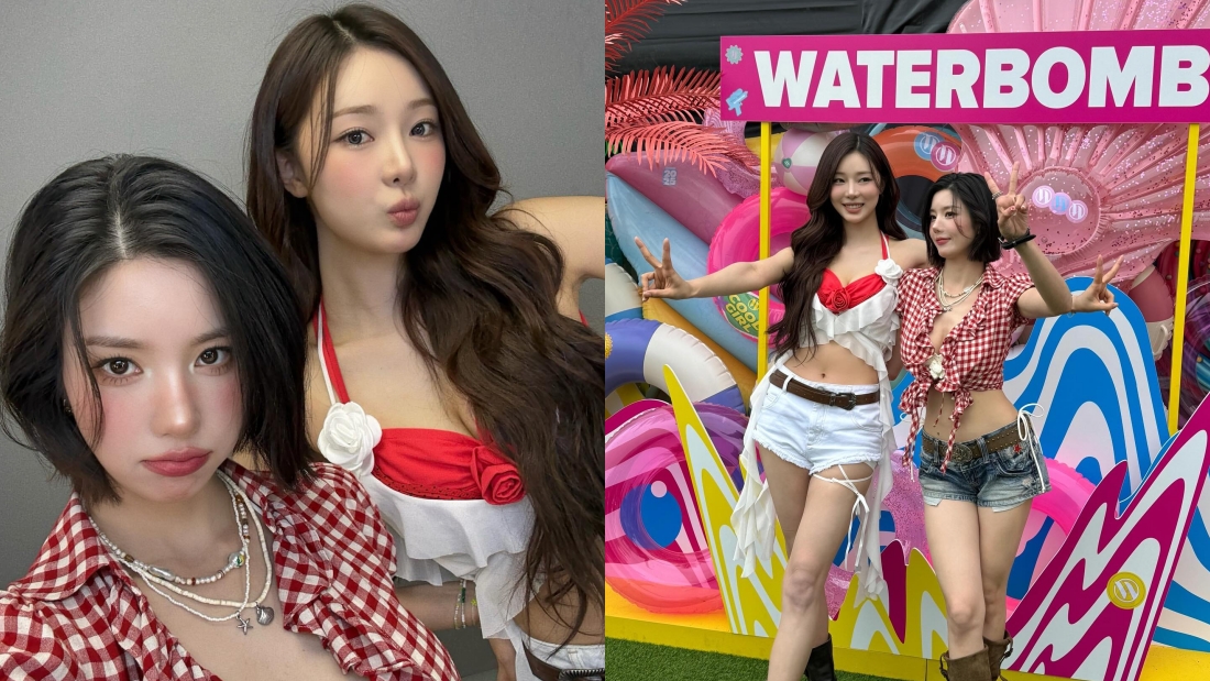 权恩妃Waterbomb音乐节“炸出美胸”