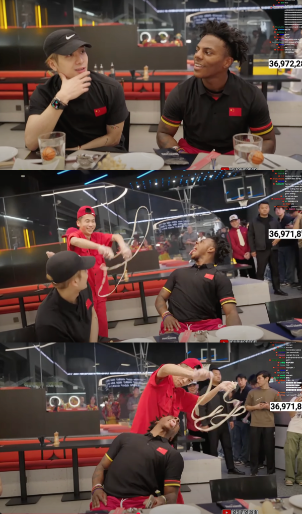 IShowSpeed 中国巡演梦幻联动王嘉尔