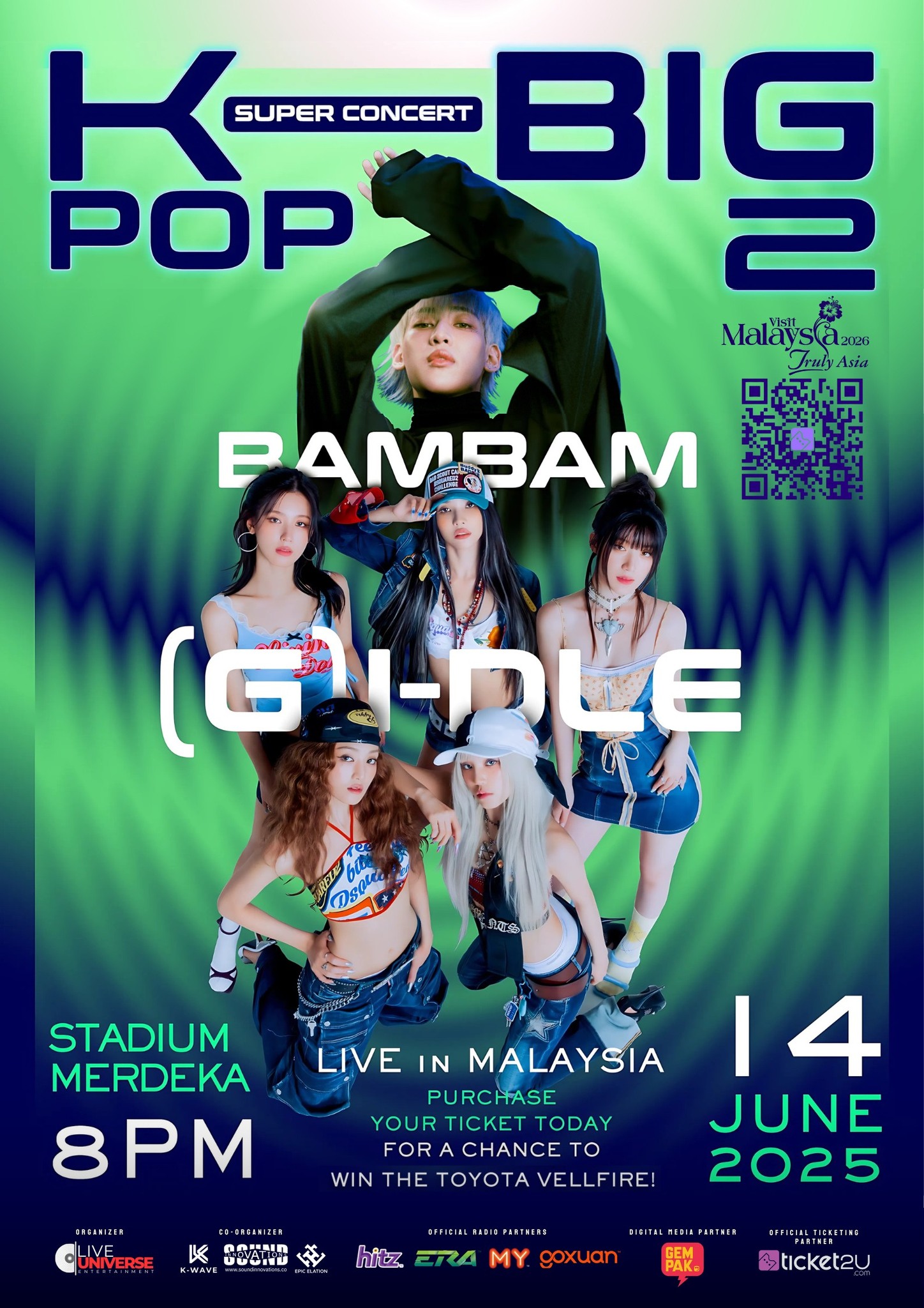 i-dle、BAMBAM拼盘演唱会两周前突取消