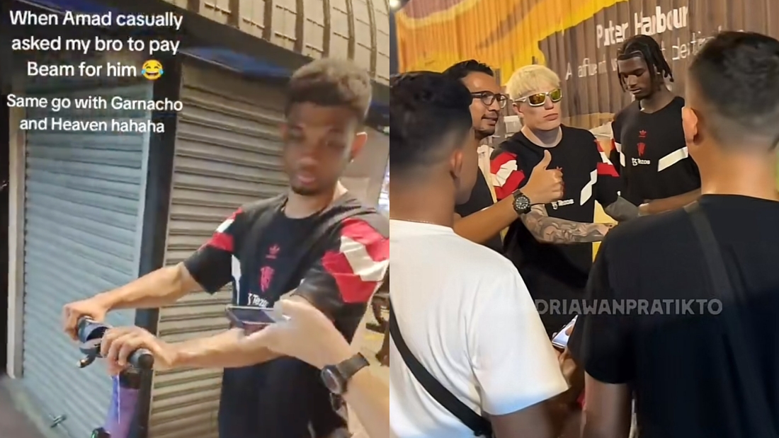 曼联3球员Bukit Bintang 被偶遇