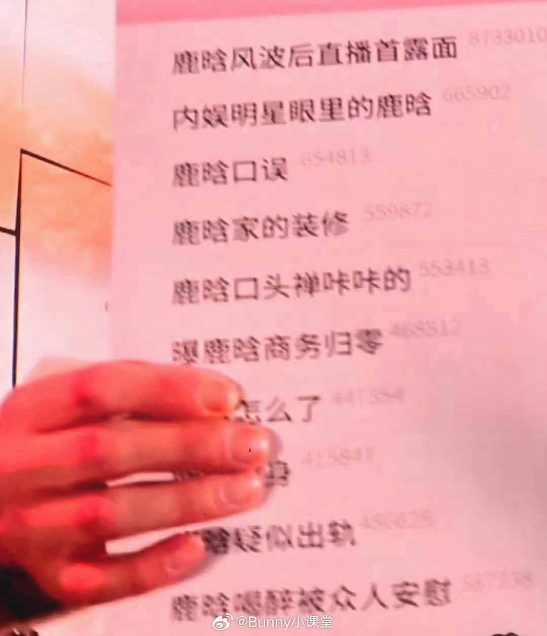 询问全场:能看得到吗?