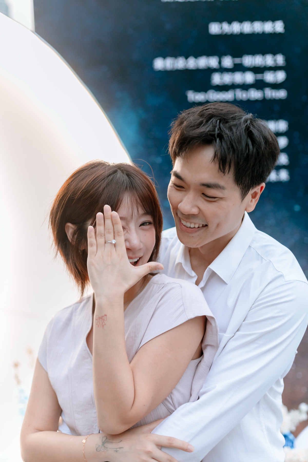 Thomas郭晓东惊喜求婚