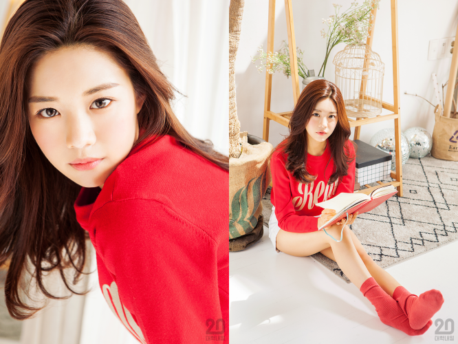 高允贞10年前担任封面模特