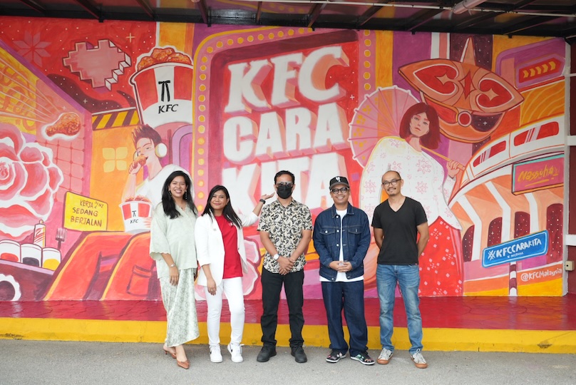 KFC Cara Kita Mural Artists