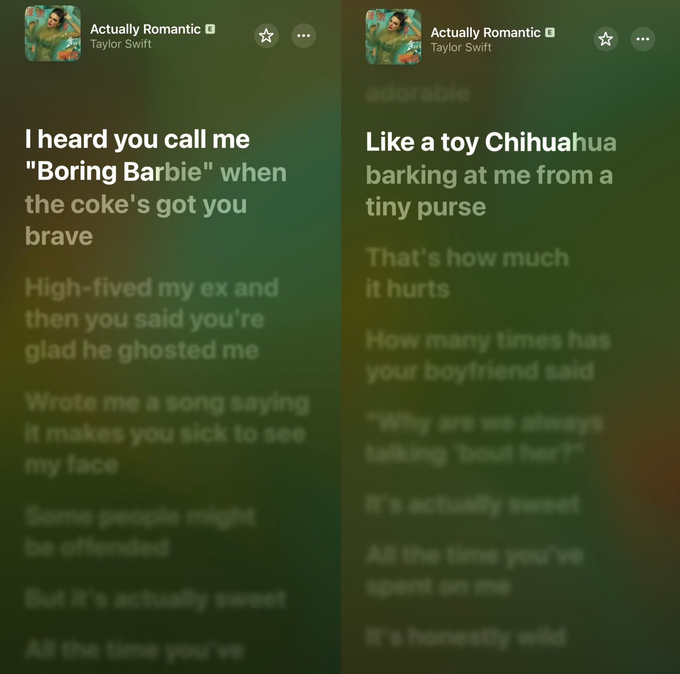 Actually Romantic