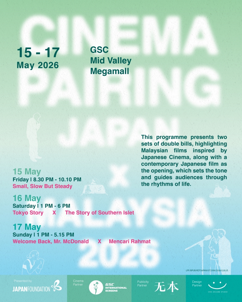 Cinema Pairing: Japan x Malaysia
