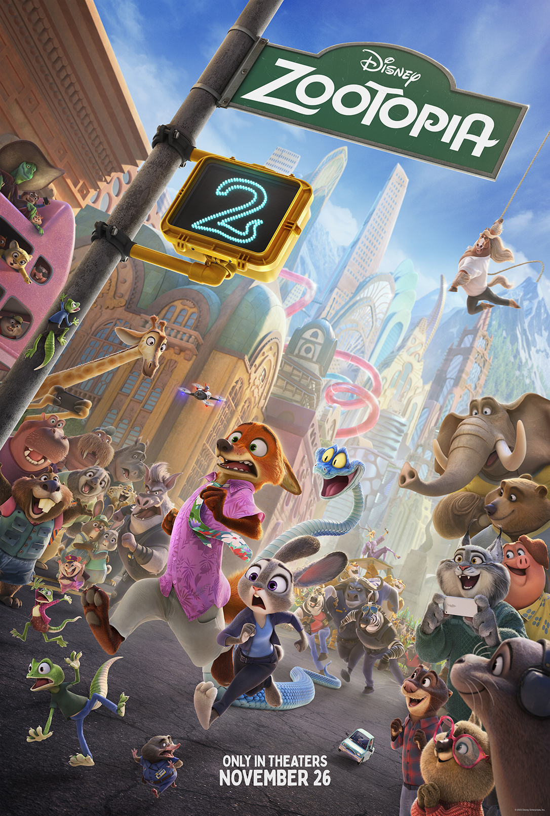 熬夜看戏|《Zootopia 2》延续首集品质