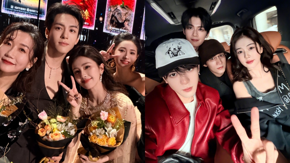 白鹿、曾舜晞曝恋情