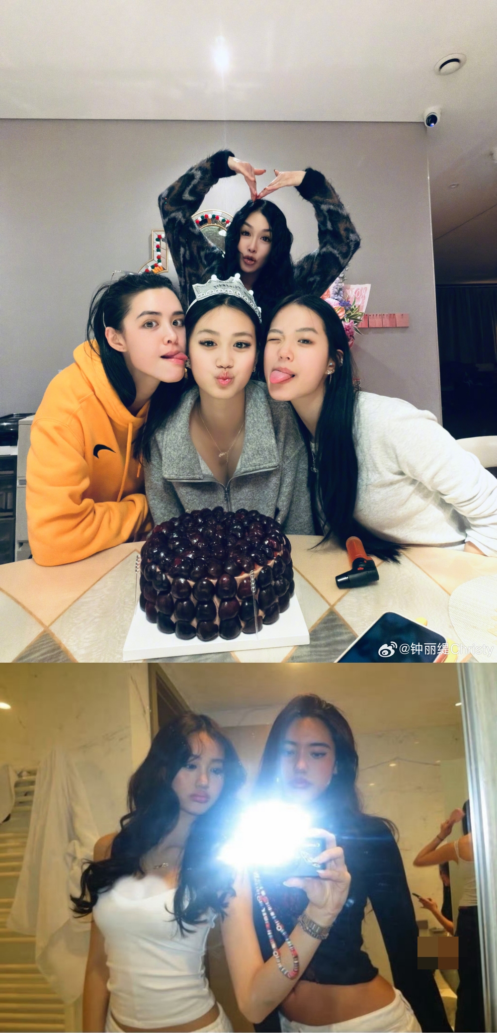 Cayla晒自拍照 姐姐如厕画面无码入镜!