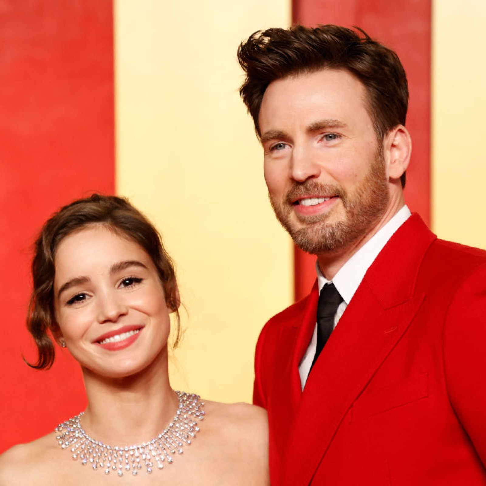 Chris Evans Alba Baptista