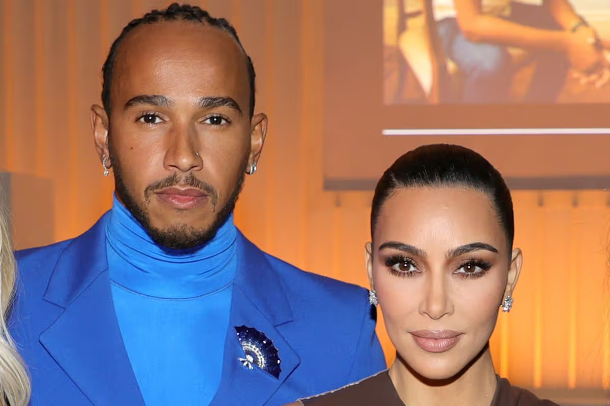 Kim Kardashian疯传秘恋F1七冠王Lewis Hamilton
