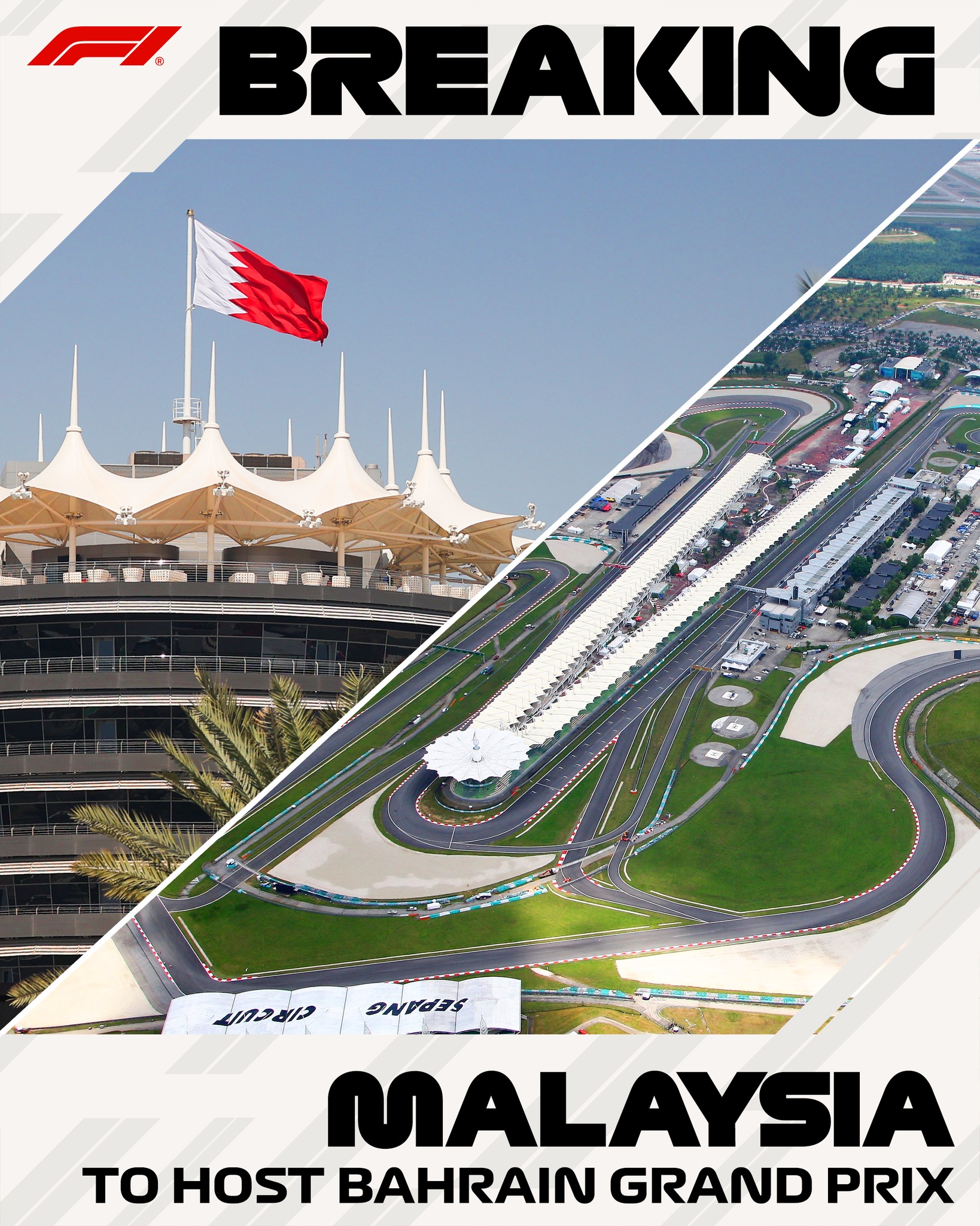 F1正式官宣!赛事时隔9年重返马来西亚