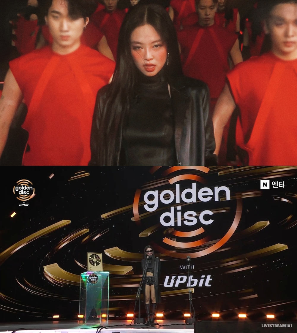 Jennie狂扫4奖成大赢家