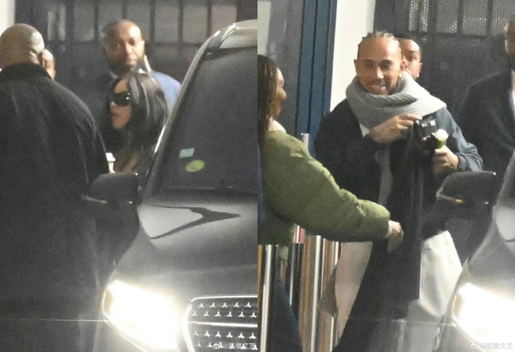 Kim Kardashian疯传秘恋F1七冠王Lewis Hamilton