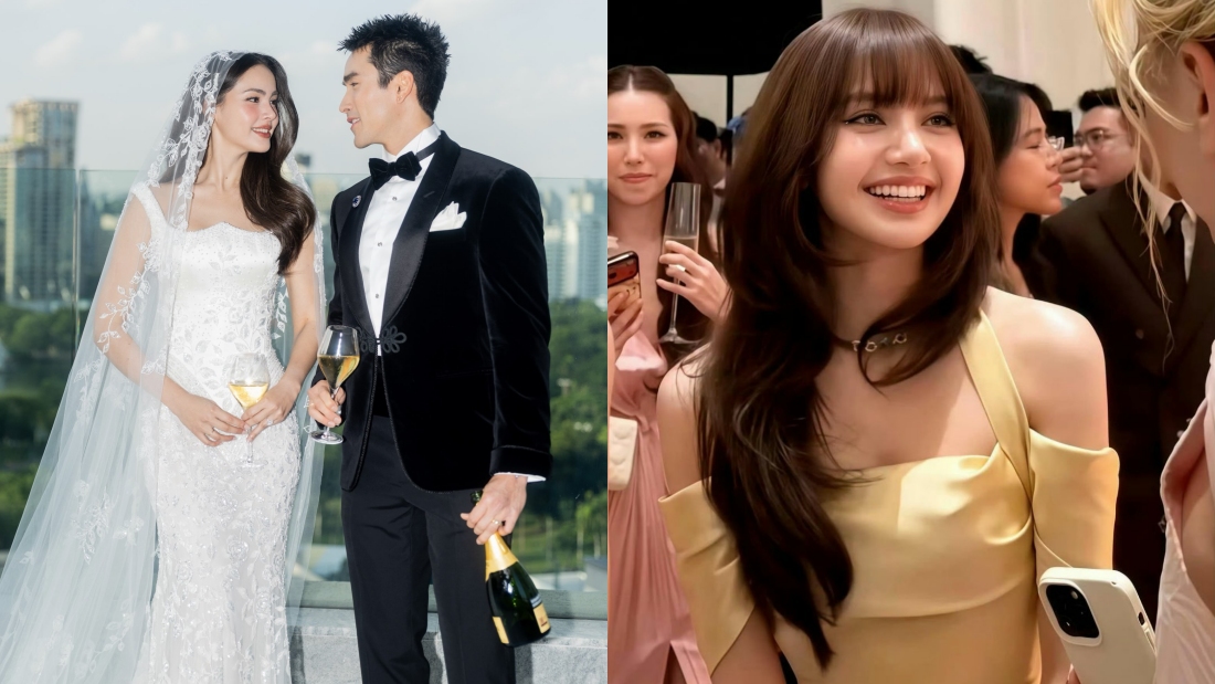 Lisa回泰国参加好友婚礼!