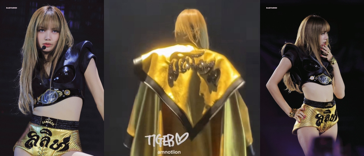 Lisa曼谷演唱会SOLO服装有巧思