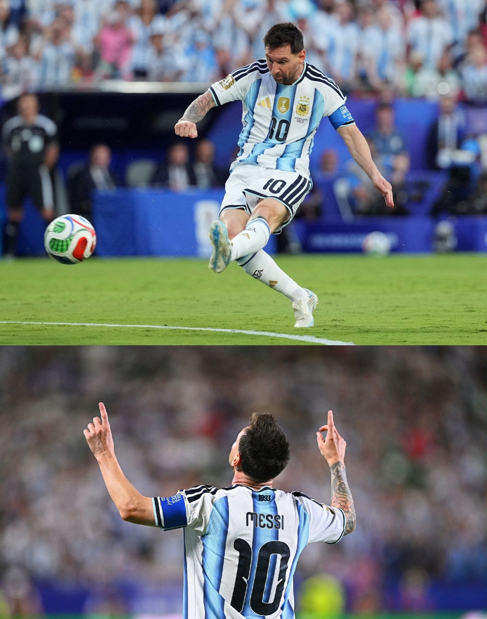 38岁Messi 上演帽子戏法!