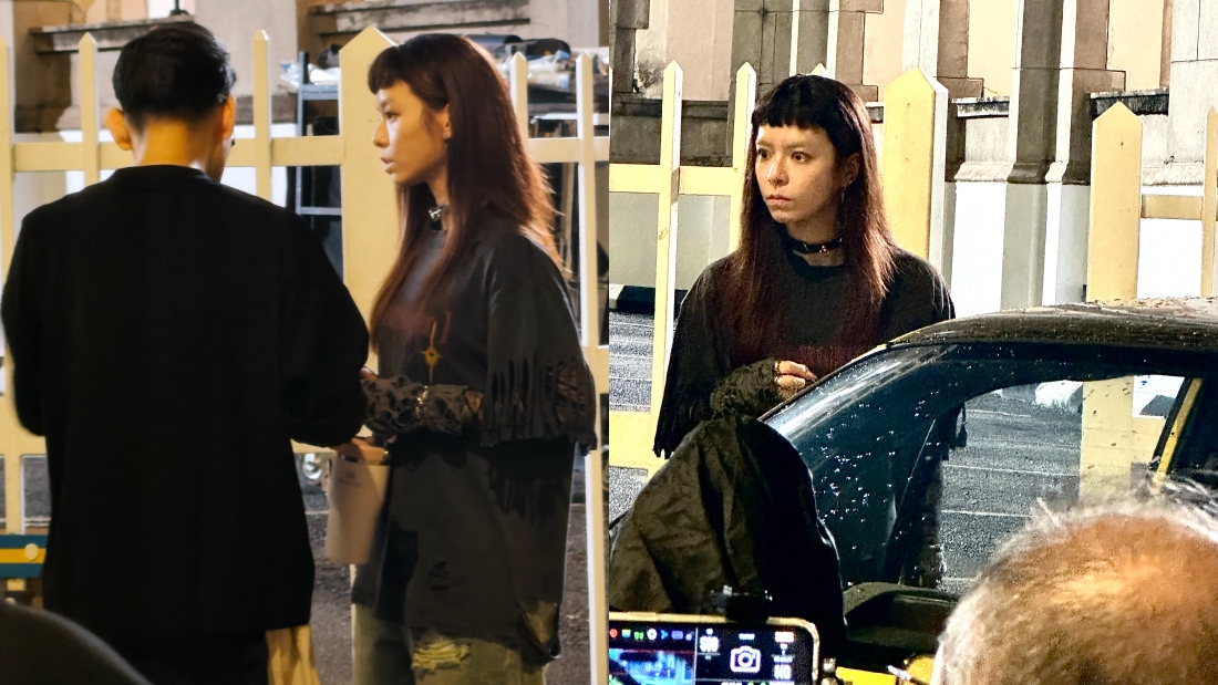 张家辉、阮经天、宋芸桦亮相KL火车站拍戏