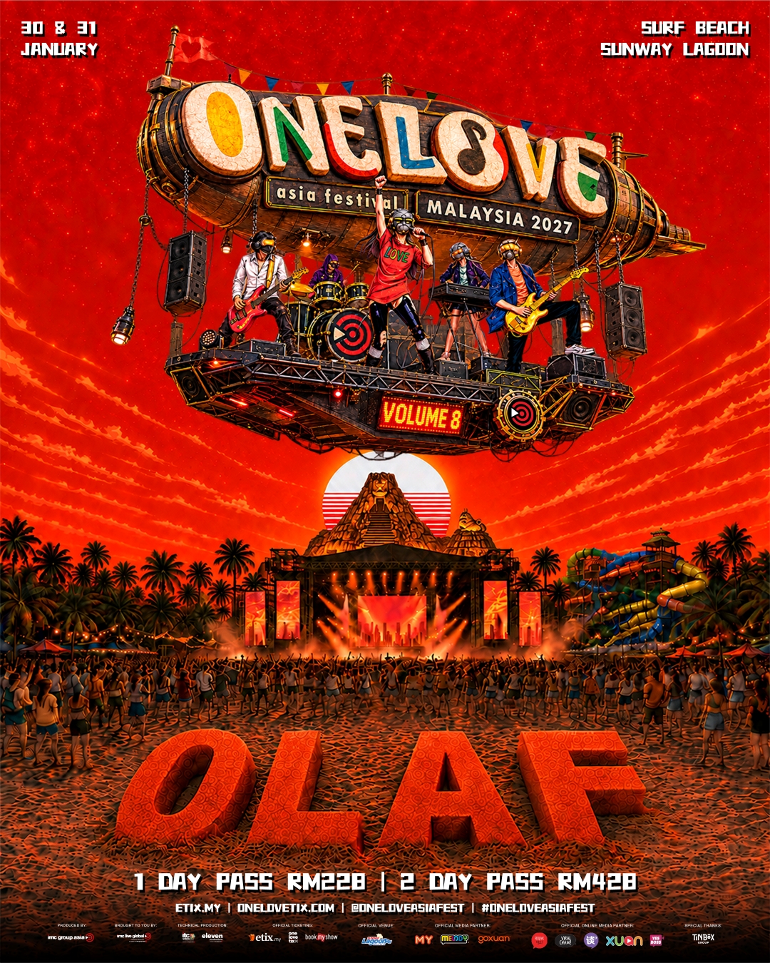 One Love Asia Festival 吉隆坡2027