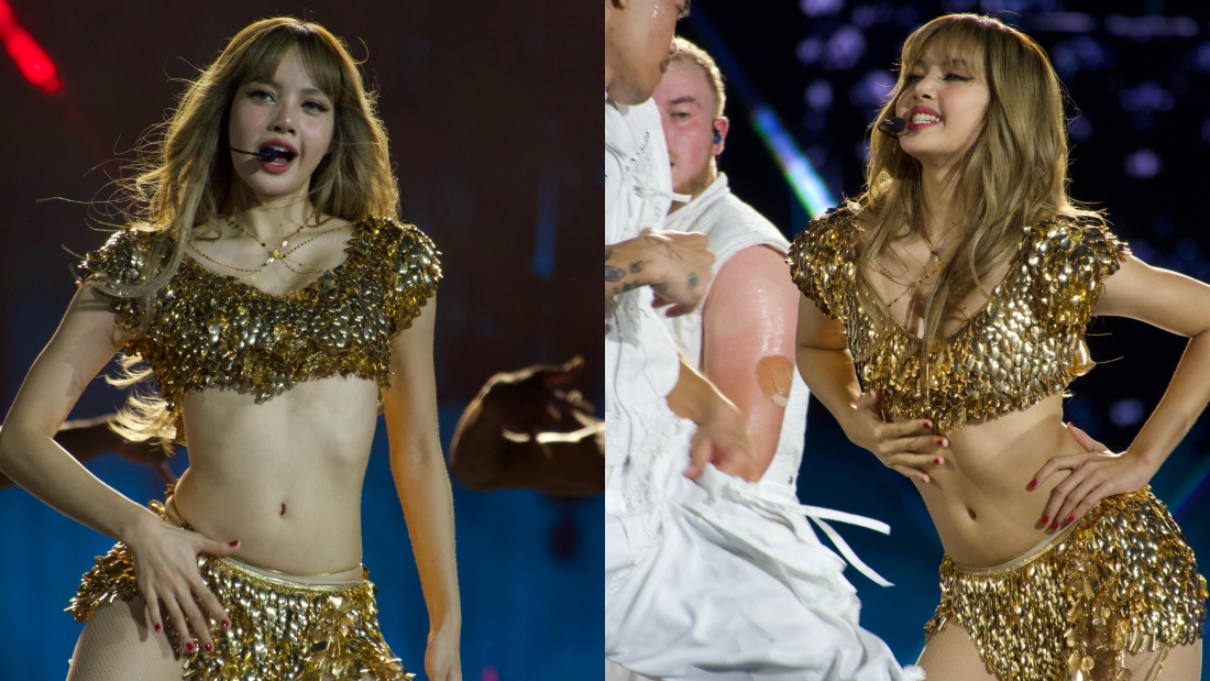 Lisa曼谷演唱会SOLO服装有巧思