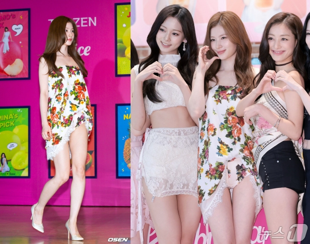 TWICE SANA 服装爆争议!