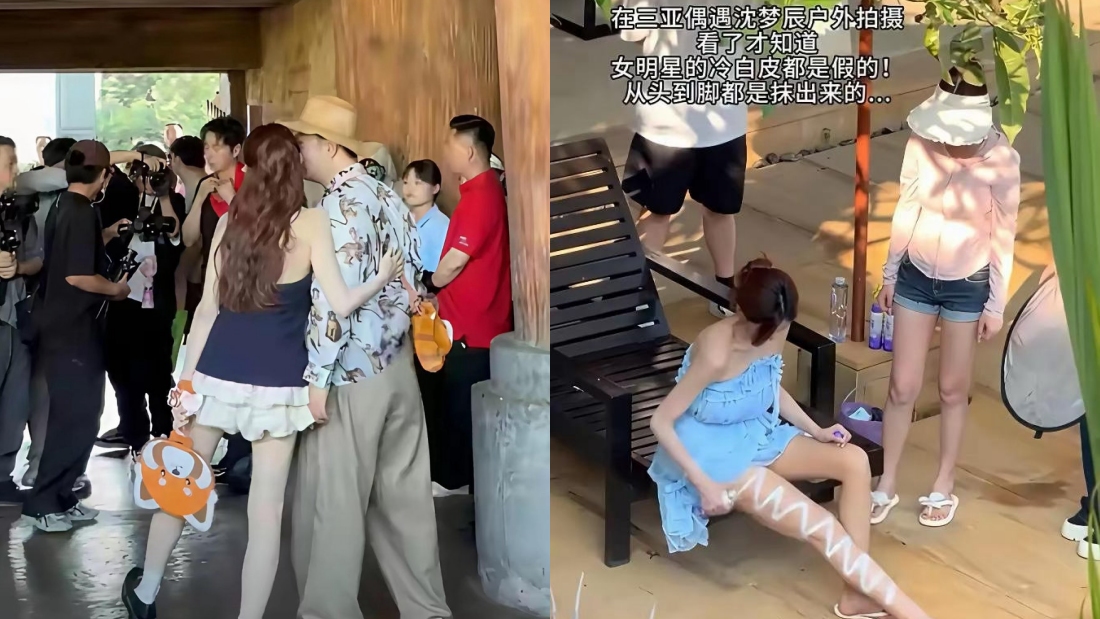 沈梦辰全身涂粉底液震惊何炅!