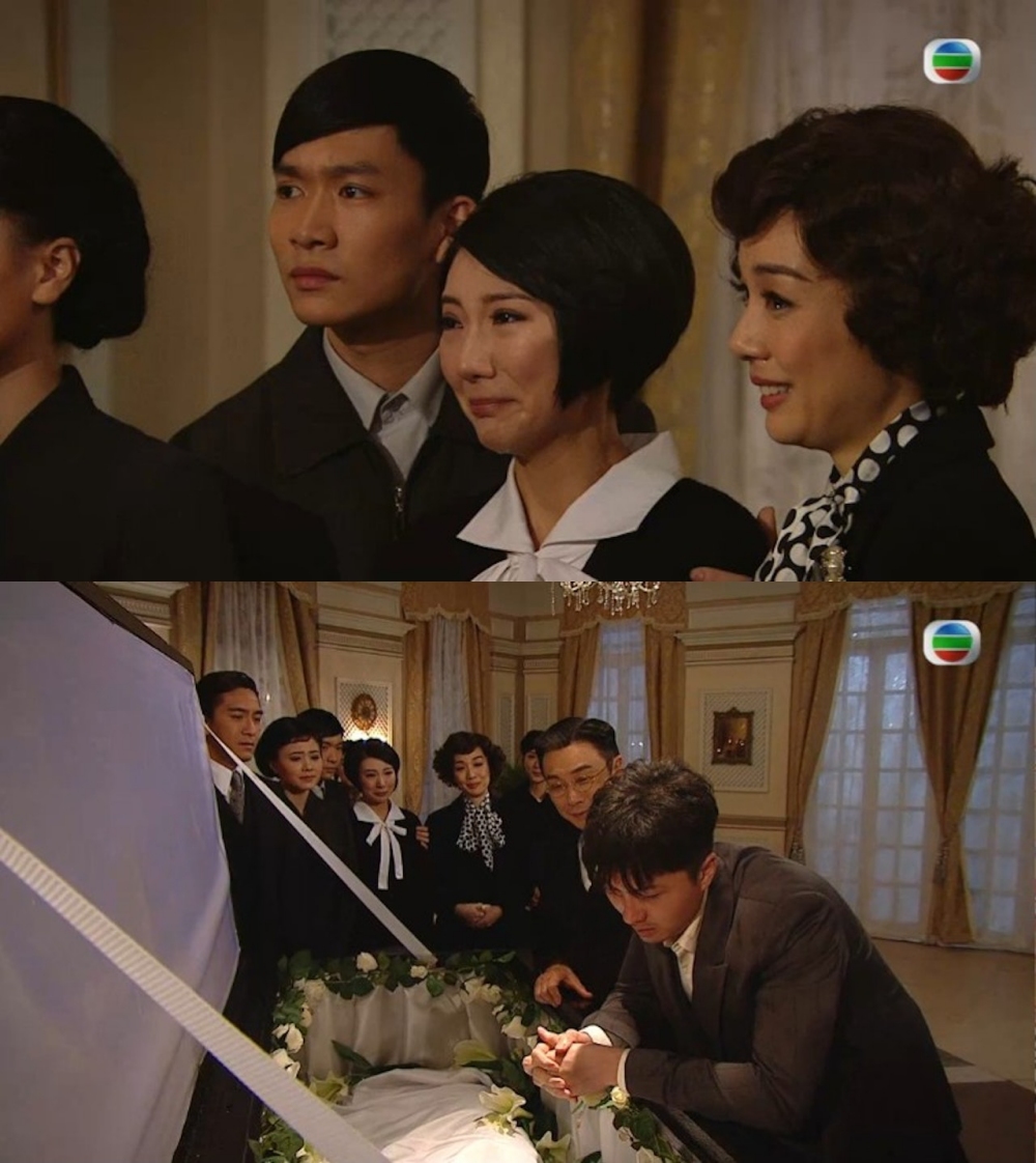 江美仪在王浩信“奔丧戏”偷笑被抓包！