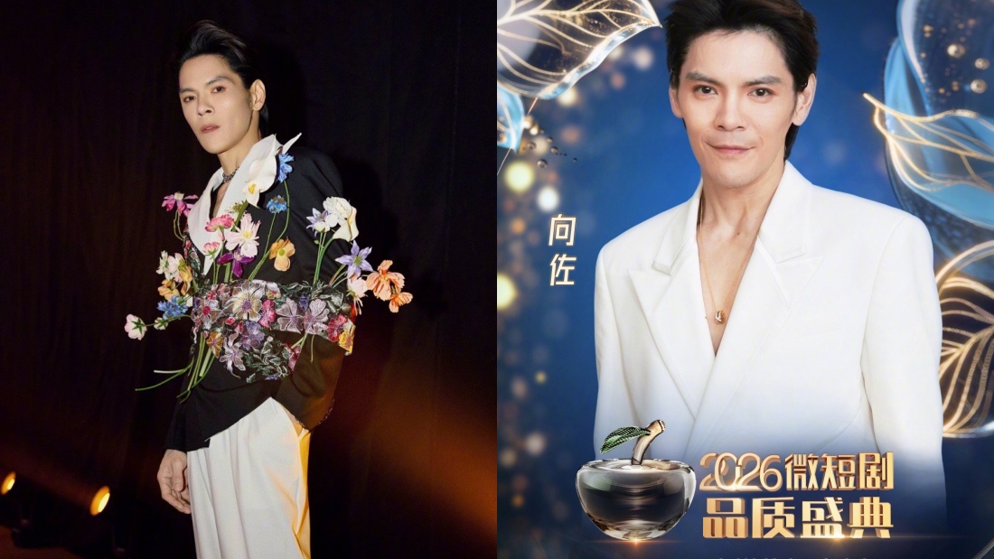 向佐参加颁奖典礼即兴表演功夫！