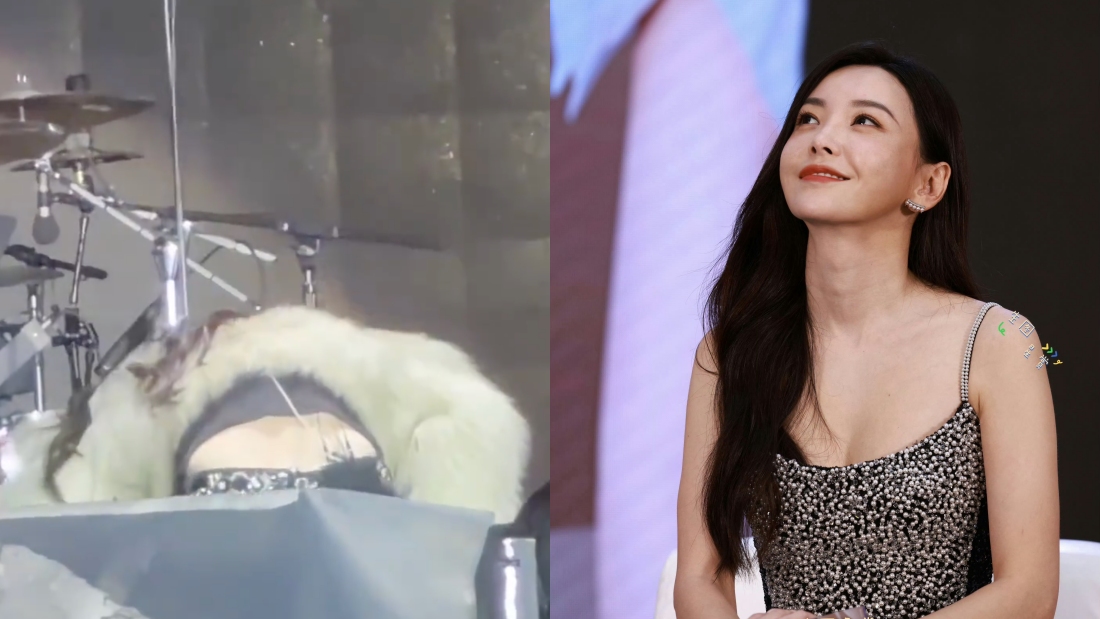 于文文演唱会上突晕倒!